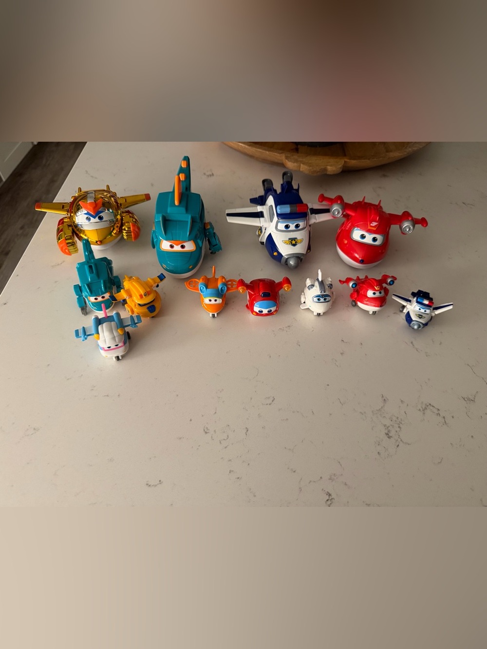 Mini Plane Toy Set - Multicolor